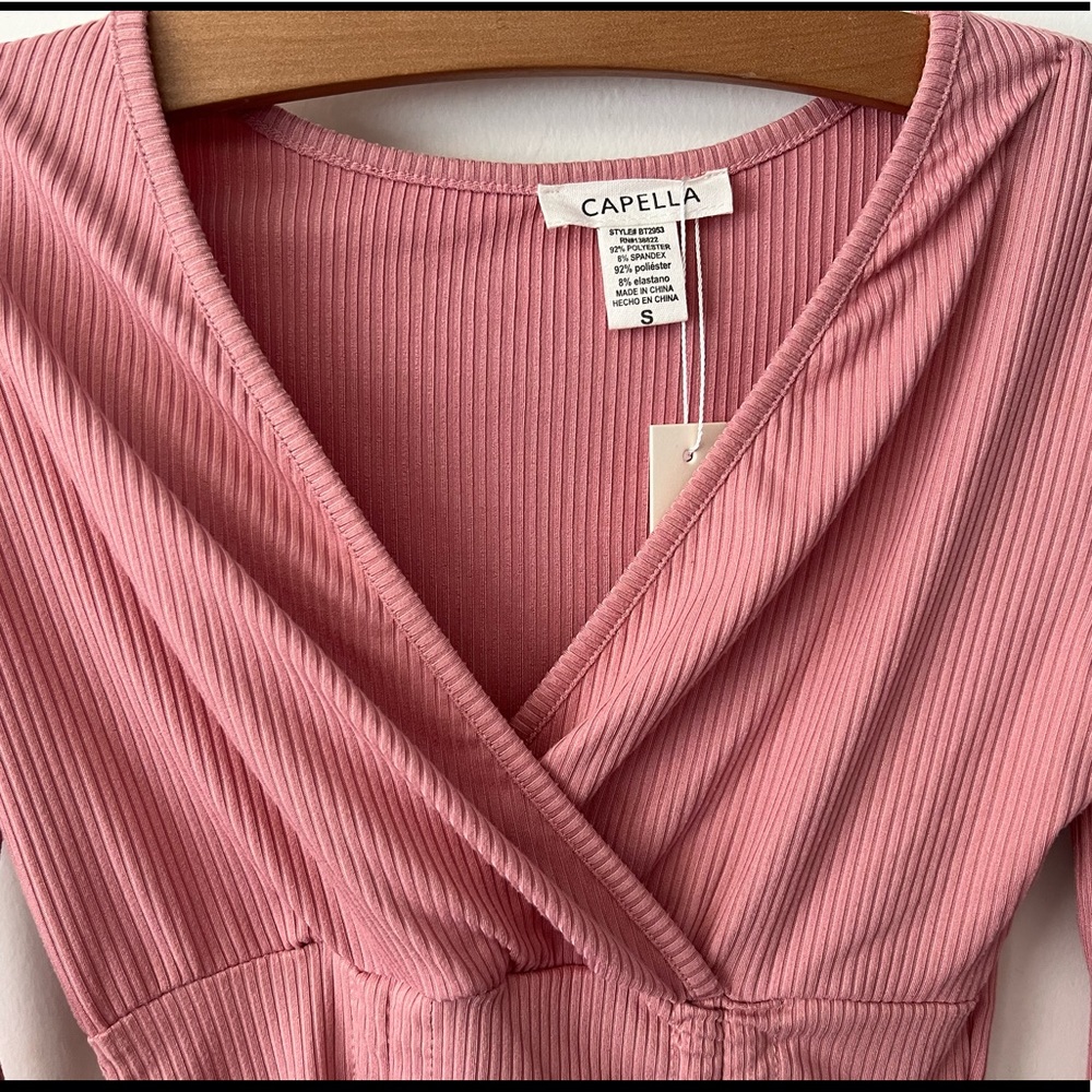 Cute Ruche Long Sleeve Top 😍 - Picture 3 of 8